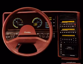 Panel frontal 1987 Cadillac Allanté [North America] '1986–87