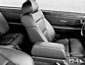 Interior 1993 ASC Cadillac Seville Coupe [North America]