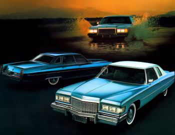 Cadillac Calais Hardtop Sedan & Coupe '1975