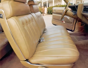 Interior 1973 Cadillac Coupe de Ville (D47/J)