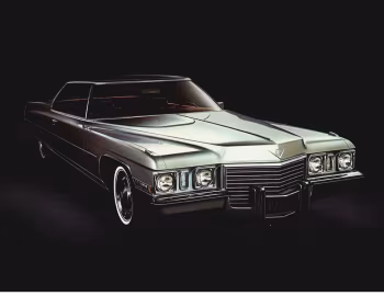1972 Cadillac Coupe de Ville (D47-J)