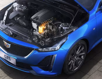 Sob o capô Cadillac CT5 [China] '2019–23