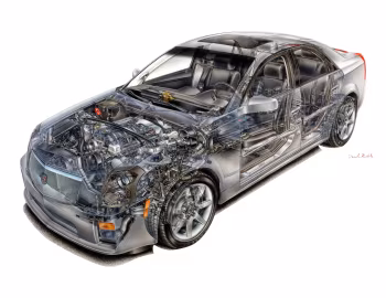 2005–07 Cadillac CTS-V [North America] '2004–07