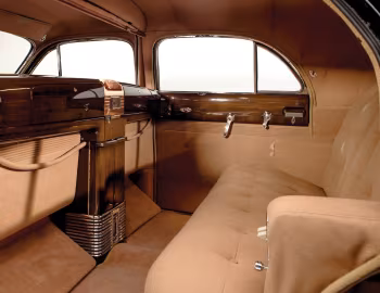 Interior Cadillac Custom Limousine "The Duchess" '1941