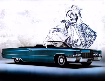 1969 Cadillac de Ville Convertible (68367F)