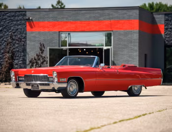 1968 Cadillac de Ville Convertible (68367-F)