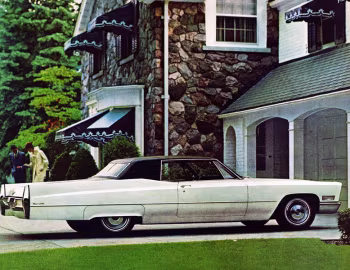 1967 Cadillac Coupe DeVille (68347-J)