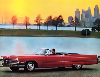 1967 Cadillac DeVille Convertible (68367-F)