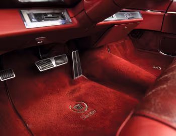 Interior 1965 Cadillac DeVille Convertible (65-683 68367-F)