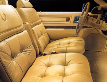 Interior 1980 Cadillac Eldorado (6E L57) '1979–80