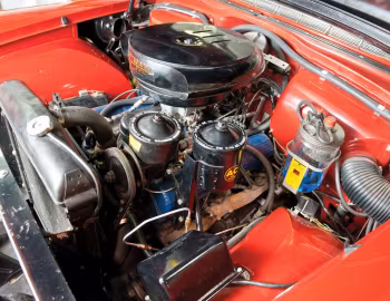 Bajo el capó 1954 Cadillac Eldorado Convertible ''Aztec Red'' (6267SX)
