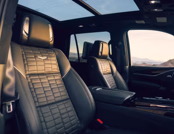 Interior 2023–pr. Cadillac Escalade-V [North America] '2022–pr.