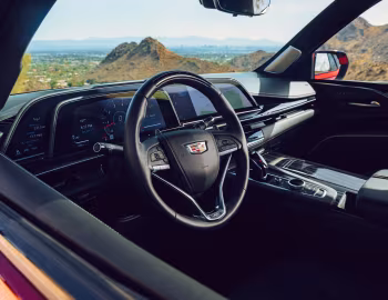 Interior 2023–pr. Cadillac Escalade-V [North America] '2022–pr.