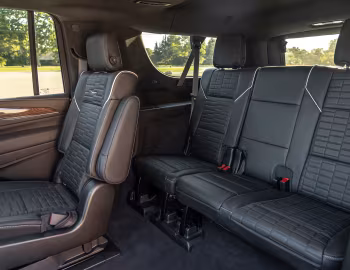 Interior 2021–pr. Cadillac Escalade ESV 600 Platinum Sport [North America] '2020–pr.