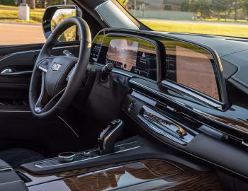 Interior 2021–pr. Cadillac Escalade ESV 600 Platinum Sport [North America] '2020–pr.