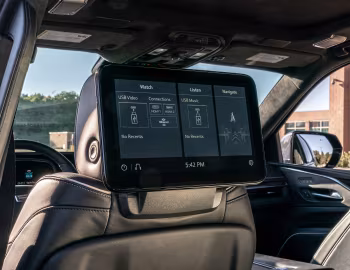 Interior 2021–pr. Cadillac Escalade ESV 600 Platinum Sport [North America] '2020–pr.