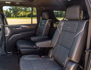 Interior 2021–pr. Cadillac Escalade ESV 600 Platinum Sport [North America] '2020–pr.
