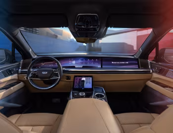 Panel frontal 2025–pr. Cadillac Escalade IQ Sport [North America] '2024–pr.