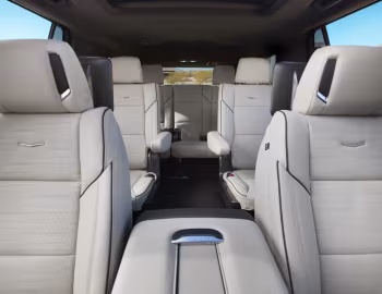 Interior 2021–pr. Cadillac Escalade 600 Platinum Sport [North America] '2020–pr.