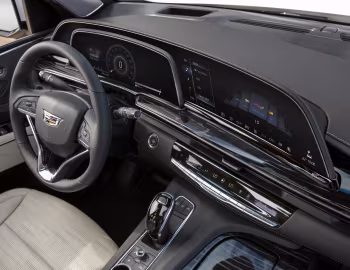 Interior 2021–pr. Cadillac Escalade 600 Platinum Sport [North America] '2020–pr.