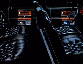 Interior 1982–86 Cadillac Fleetwood Brougham d'Elegance