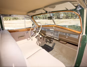 Interior 1939 Cadillac Fleetwood Seventy-Five Convertible Sedan (7529)