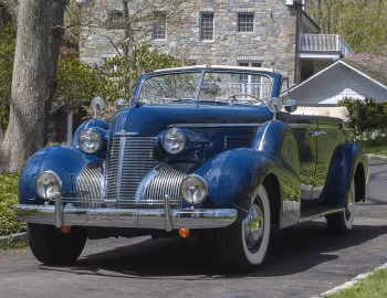1939 Cadillac Fleetwood Seventy-Five Convertible Sedan (7529)
