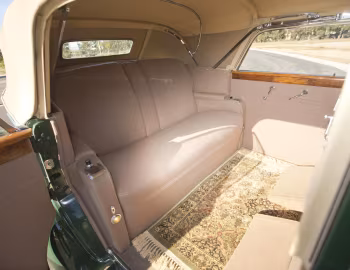 Interior 1939 Cadillac Fleetwood Seventy-Five Convertible Sedan (7529)