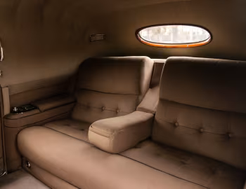 Interior 1951 Cadillac Fleetwood Seventy-Five Imperial Limousine by Derham