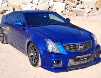 Geiger Cadillac CTS-V Coupe Blue Brute '2011