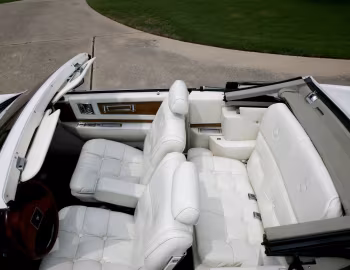 Interior 1981 Cadillac Eldorado "8-6-4" Convertible by Hess & Eisenhardt
