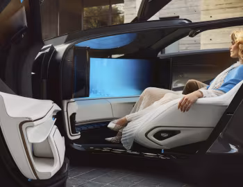 Interior Cadillac InnerSpace Autonomous Concept '01.2022