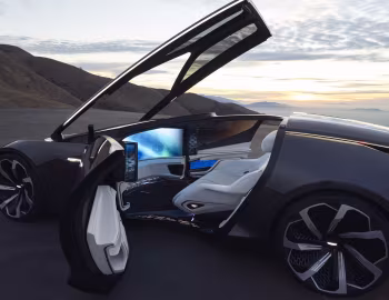 Interior Cadillac InnerSpace Autonomous Concept '01.2022