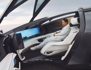 Interior Cadillac InnerSpace Autonomous Concept '01.2022