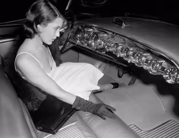 Interior Cadillac Le Mans Concept Car '1953
