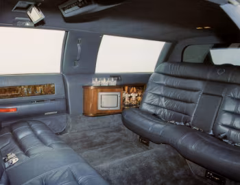 Interior 1993 Cadillac Fleetwood Brougham Limousine by Limousine Werks