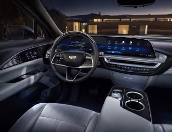 Panel frontal 2023–pr. Cadillac Lyriq Luxury [North America] '03.2022–pr.