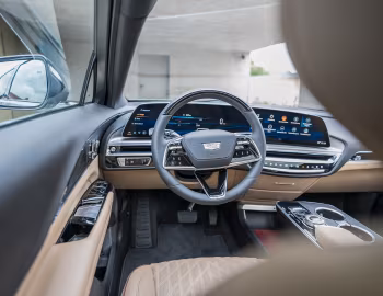 Interior Cadillac Lyriq Luxury [EU-spec] '2023–pr.