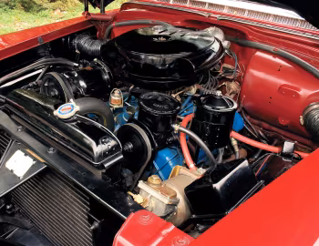 Bajo el capó Cadillac Maharani Special '1956