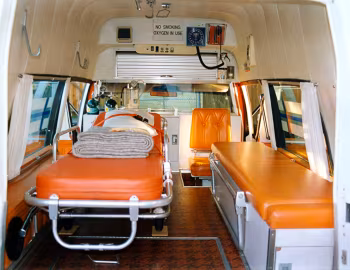 Interior 1977 Miller-Meteor Lifeliner Ambulance (6D Z90)