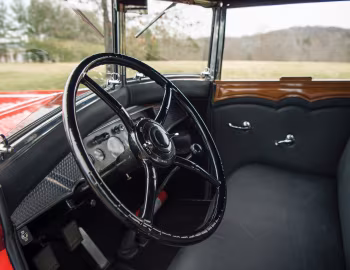 Interior 1930 Cadillac V16 452 Convertible Coupe by Fleetwood (4335)