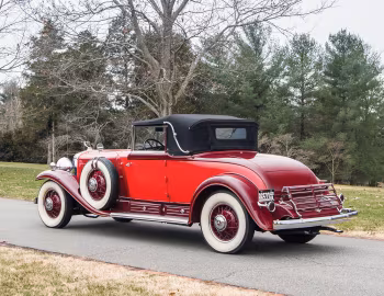 1930 Cadillac V16 452 Convertible Coupe by Fleetwood (4335)