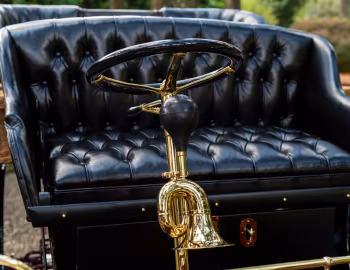 Interior 1904 Cadillac Model B Touring