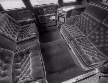 Interior Cadillac Fleetwood Presidential Limousine Concept by O'Gara-Hess & Eisenhardt '1987