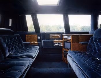 Interior Cadillac Fleetwood Presidential Limousine Concept by O'Gara-Hess & Eisenhardt '1987