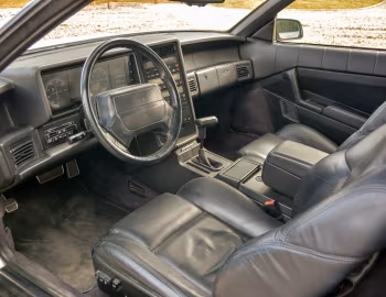 Interior 1993 Cadillac Allanté [North America] (VS3 S67) '1992–93
