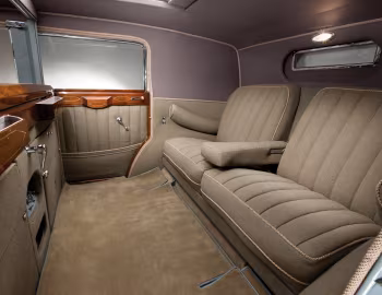 Interior 1930 Cadillac V16 Convertible Sedan by Saoutchik