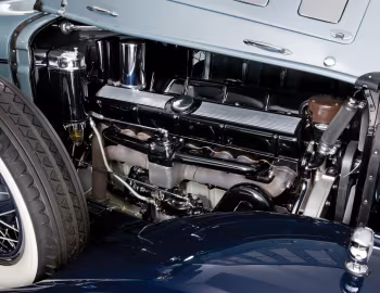 Bajo el capó 1930 Cadillac V16 Convertible Sedan by Saoutchik