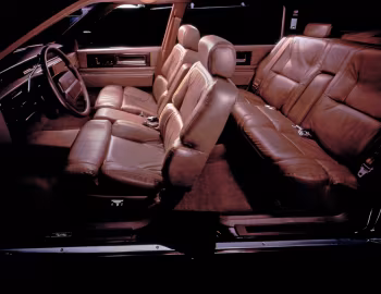 Interior 1991–92 Cadillac Sedan de Ville