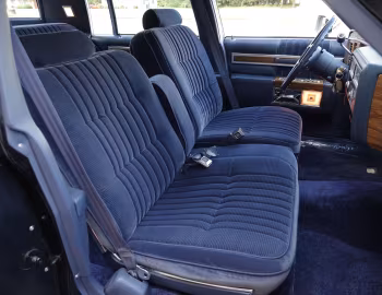 Interior 1984 Cadillac Sedan de Ville (6D-M69) '09.1983–84